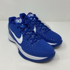 Nike Kobe 6 Protro LA Dodgers Sneakers CW2190-400 Blue Women size 8.5 Men 7 NWT